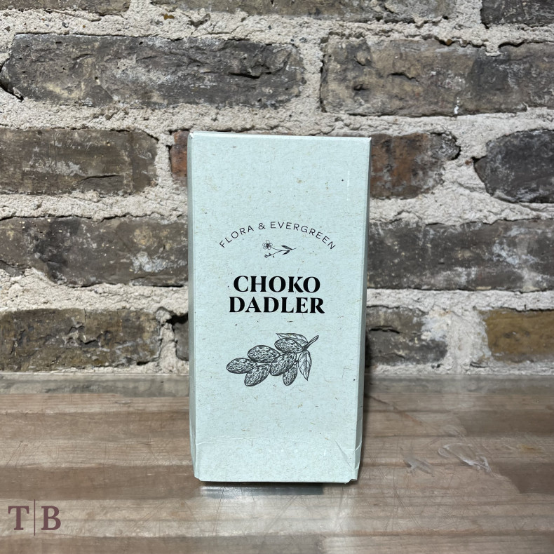 Dadler med chokolade